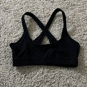 Aritzia TNA Black Women's Sports Bra